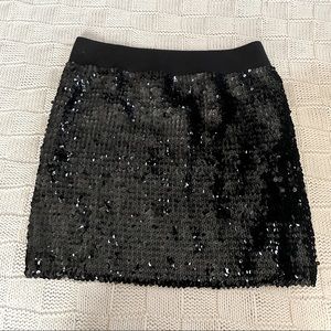 Lily white Sequin Skirt